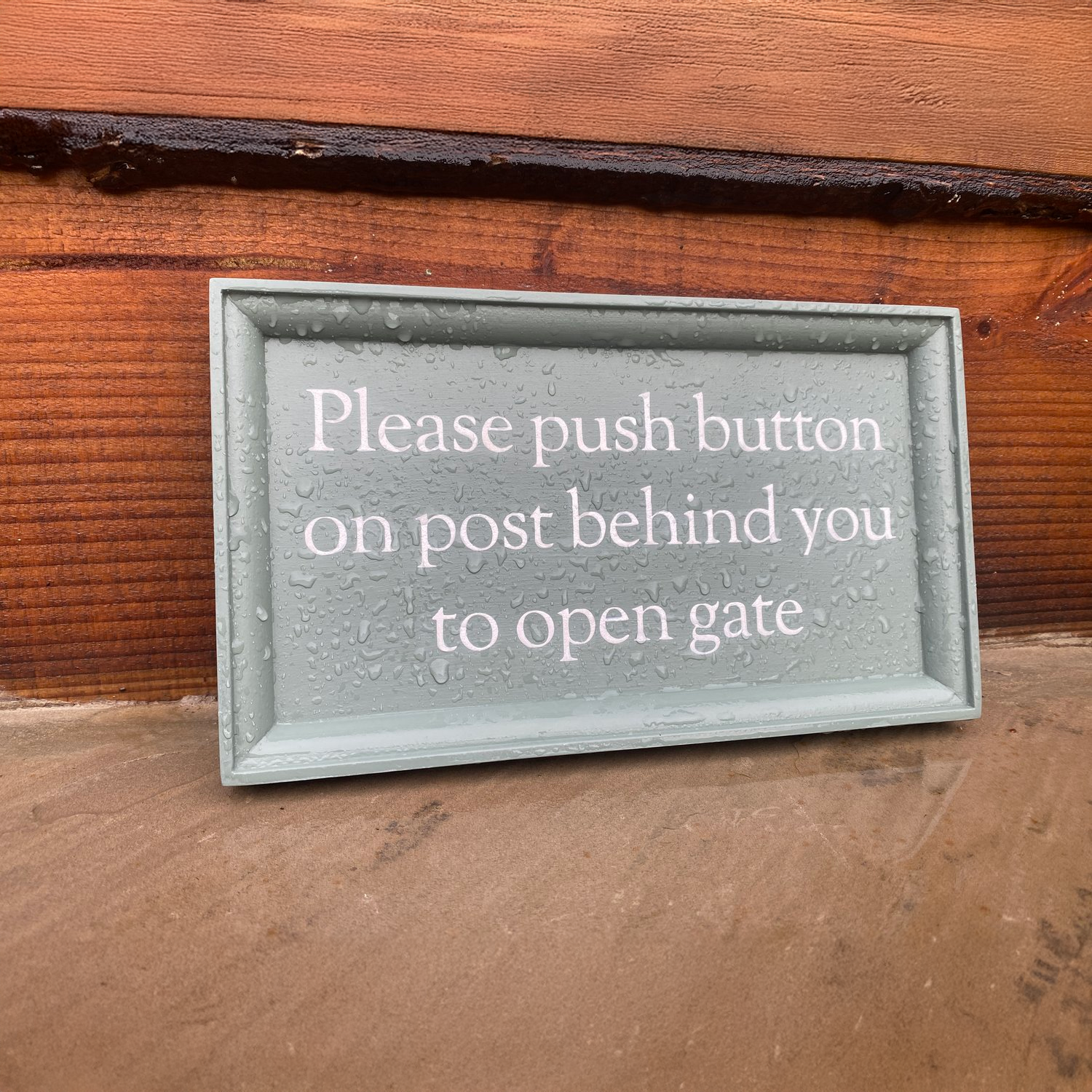 ‘Classic’ Painted Framed Business Sign-House Sign-Rose & Wild-Rose & Wild