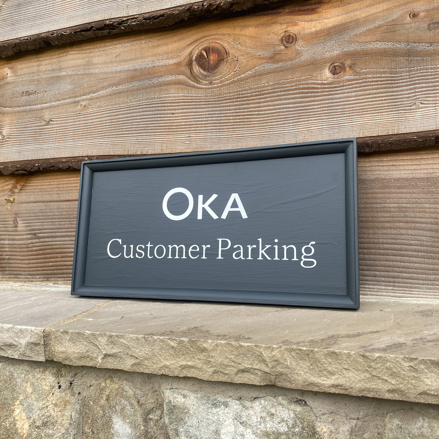 ‘Classic’ Painted Framed Business Sign-House Sign-Rose & Wild-Rose & Wild