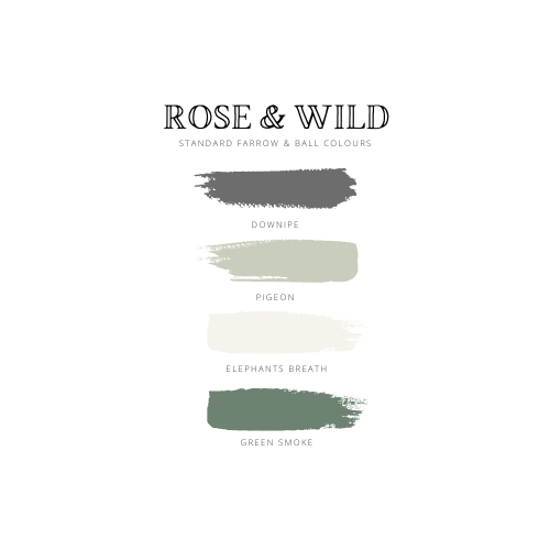 ‘Classic’ Painted Framed Business Sign-House Sign-Rose & Wild-Rose & Wild