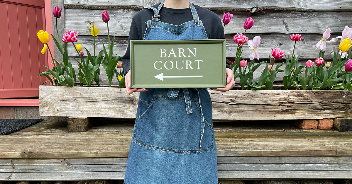 Handmade Hand-Painted House Signs | Custom Business & House Name Plaques UK by Rose & Wild
