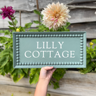 ‘Bobbin’ Painted Framed House Sign-House Sign-Rose & Wild-Rose & Wild